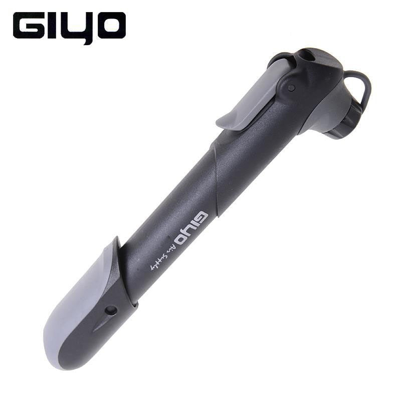 Bomba de bicicleta Giyo 105g portátil Mini MTB Mountain Bike bombas 100 psi de alta pressão para ciclismo bomba de ar manual bola pneu inflador