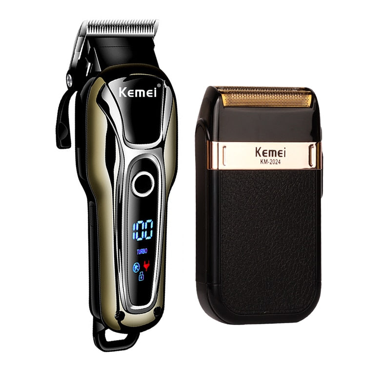 Máquina de Corte de Cabelo Weasti clipper recarregável máquina de corte de cabelo elétrica profissional aparador de barbeiro electr shaver lâmina de acabamento sem fio