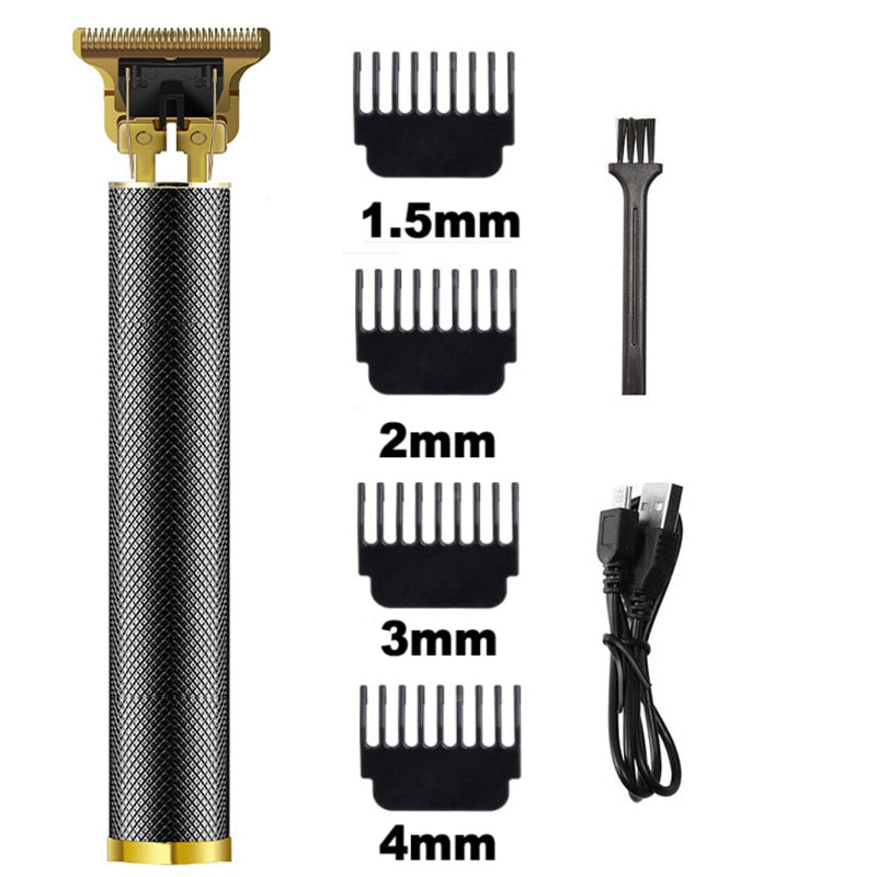 Máquina de Corte de Cabelo Weasti clipper recarregável máquina de corte de cabelo elétrica profissional aparador de barbeiro electr shaver lâmina de acabamento sem fio