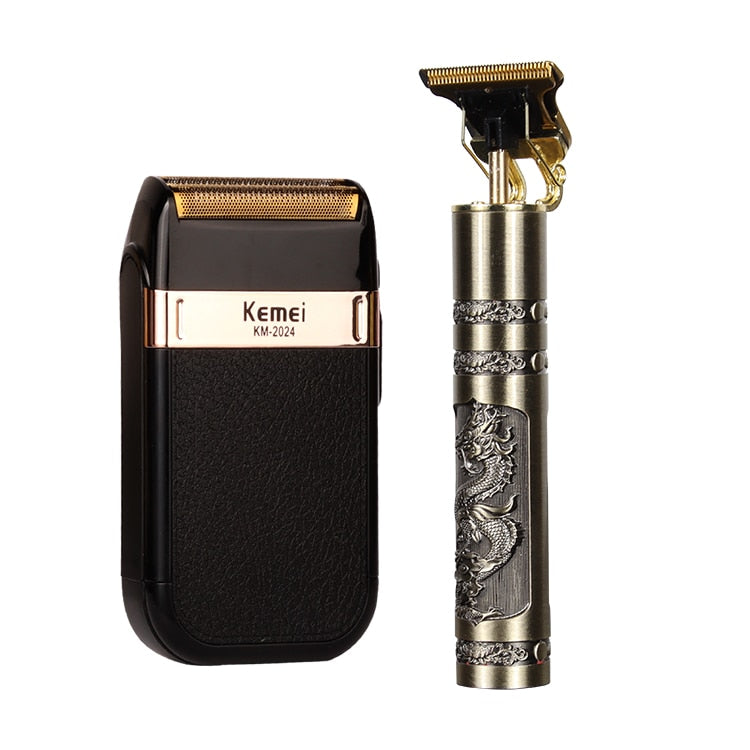 Máquina de Corte de Cabelo Weasti clipper recarregável máquina de corte de cabelo elétrica profissional aparador de barbeiro electr shaver lâmina de acabamento sem fio
