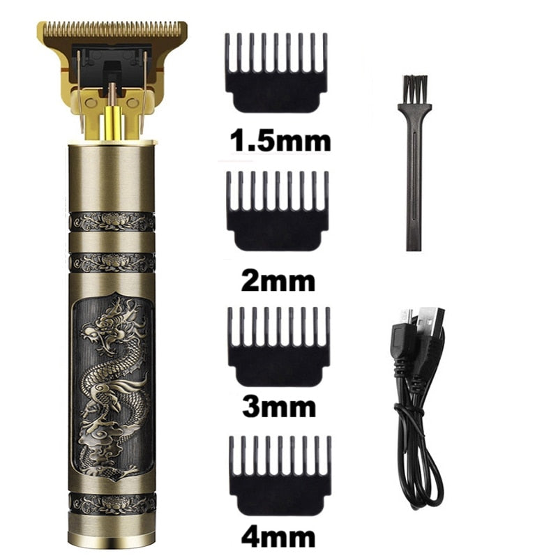 Máquina de Corte de Cabelo Weasti clipper recarregável máquina de corte de cabelo elétrica profissional aparador de barbeiro electr shaver lâmina de acabamento sem fio