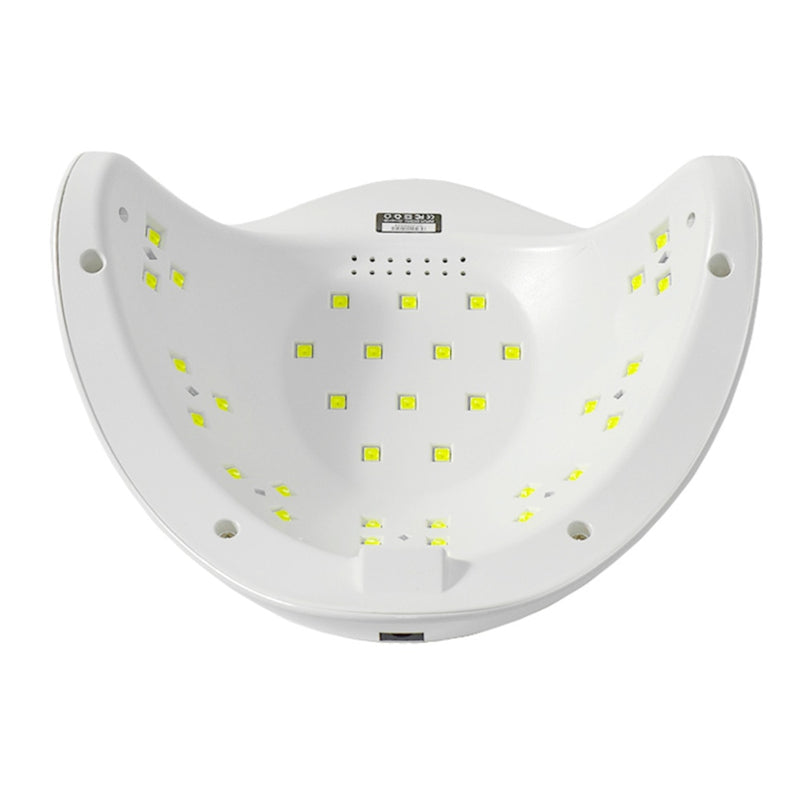 Secador de unhas, Sunuv sun5 plus 48w luz uv secador de unhas para todos os géis mãos duplas 36leds manicure lâmpada sensor automático inferior